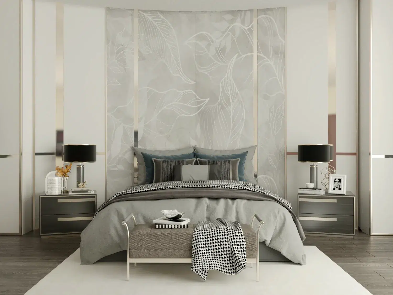 Studio room interior design with industrial modern furniture by Sustainable Home