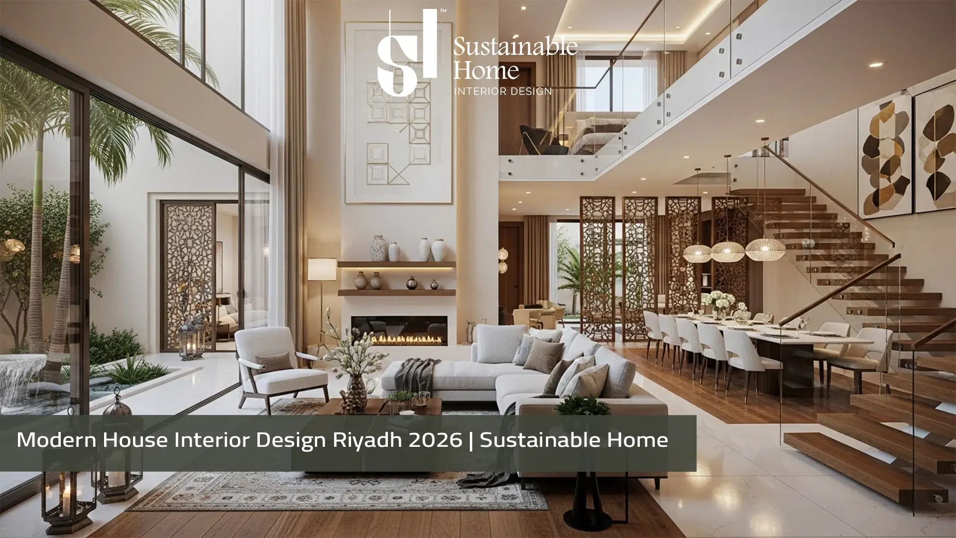 Modern House Interior Design Riyadh 2026 Sustainable Home