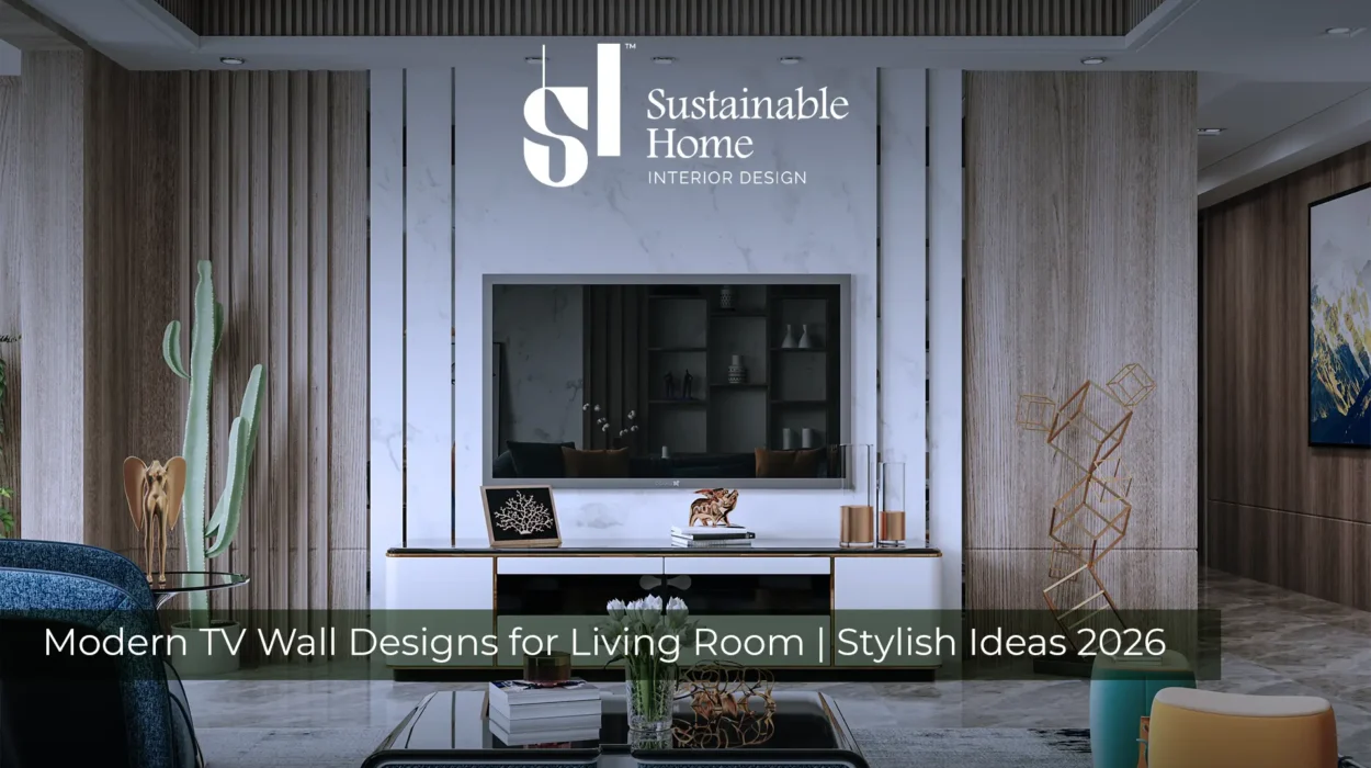 Modern TV Wall Designs for Living Room | Stylish Ideas 2026