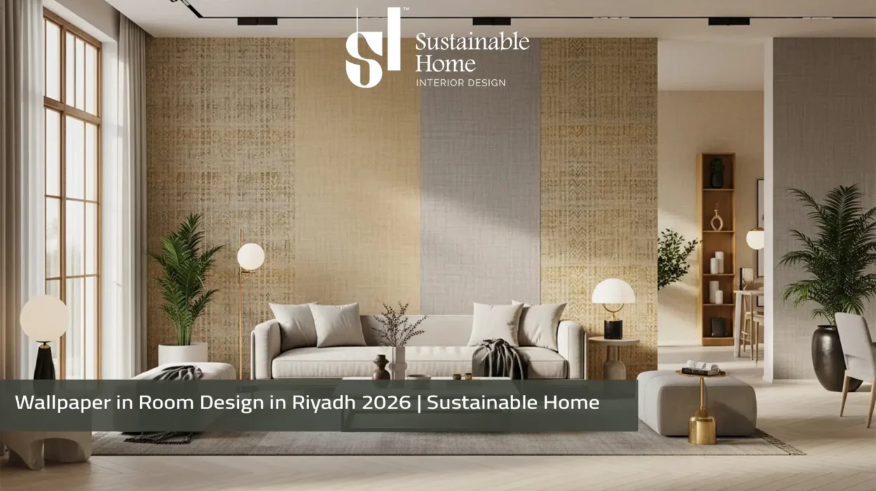 Wallpaper in Room Design in Riyadh 2026 Sustainable Home