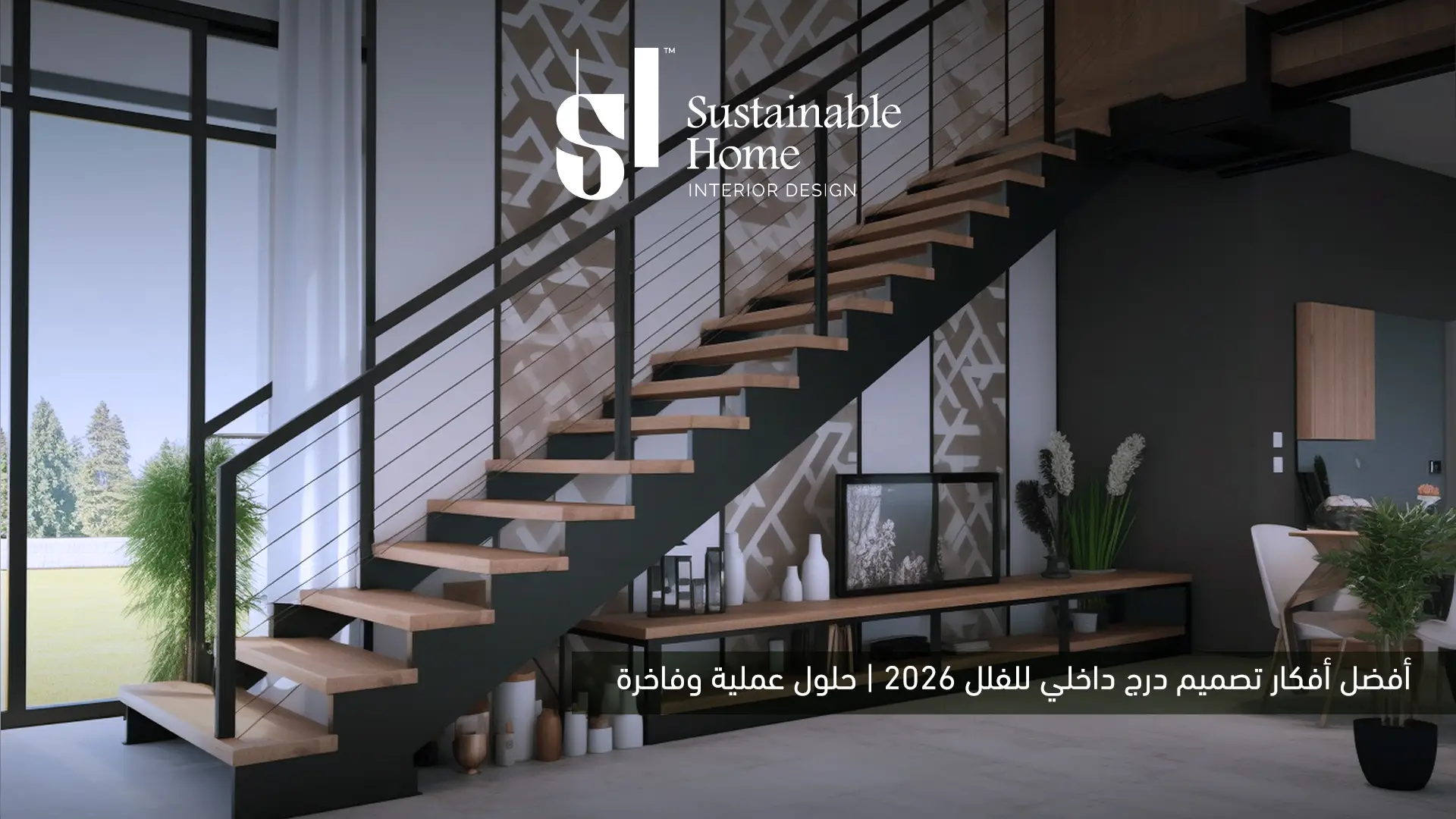 أفضل أفكار تصميم درج داخلي للفلل 2026 | حلول عملية وفاخرة