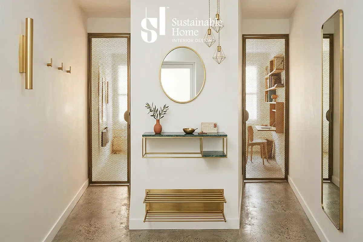 افكار ذكية لتنسيق ديكور مدخل البيت الصغير والضيق في الرياض 2026