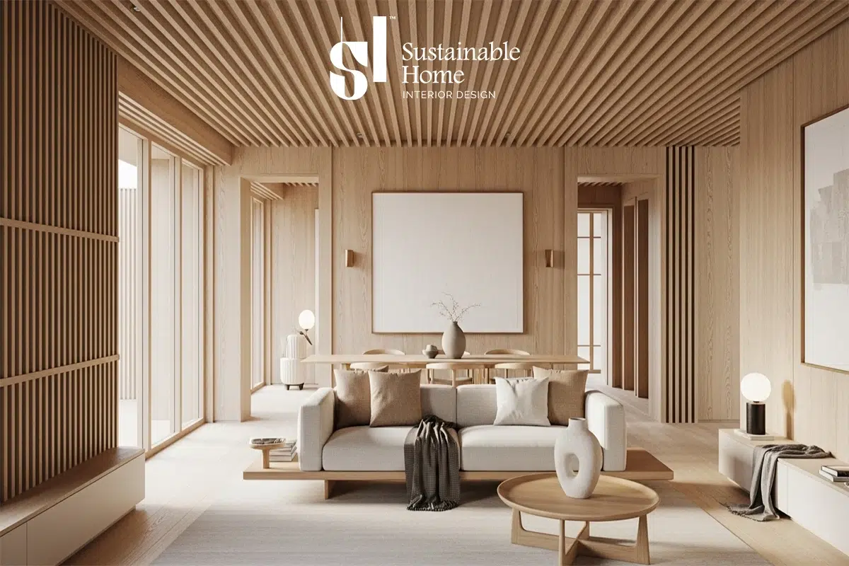 نموذج تصميم داخلي ثلاثي الأبعاد لفيلا سعودية يوضح دقة تفاصيل التنفيذ واستخدام تقنيات BIM في توزيع الأنظمة الذكية والإضاءة المخفية لضمان تقليل الهدر المساحي.