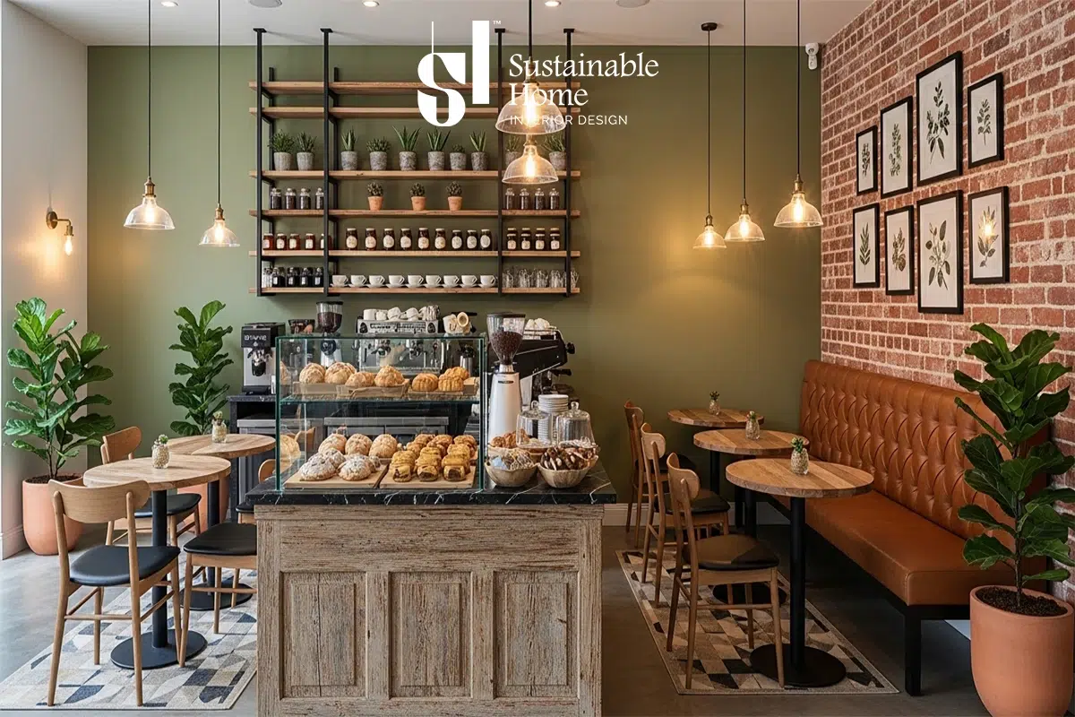 تصميم داخلي لمطعم فخم في الرياض يوازن بين الخصوصية العائلية وانسيابية التدفق البشري وفق كود البناء.