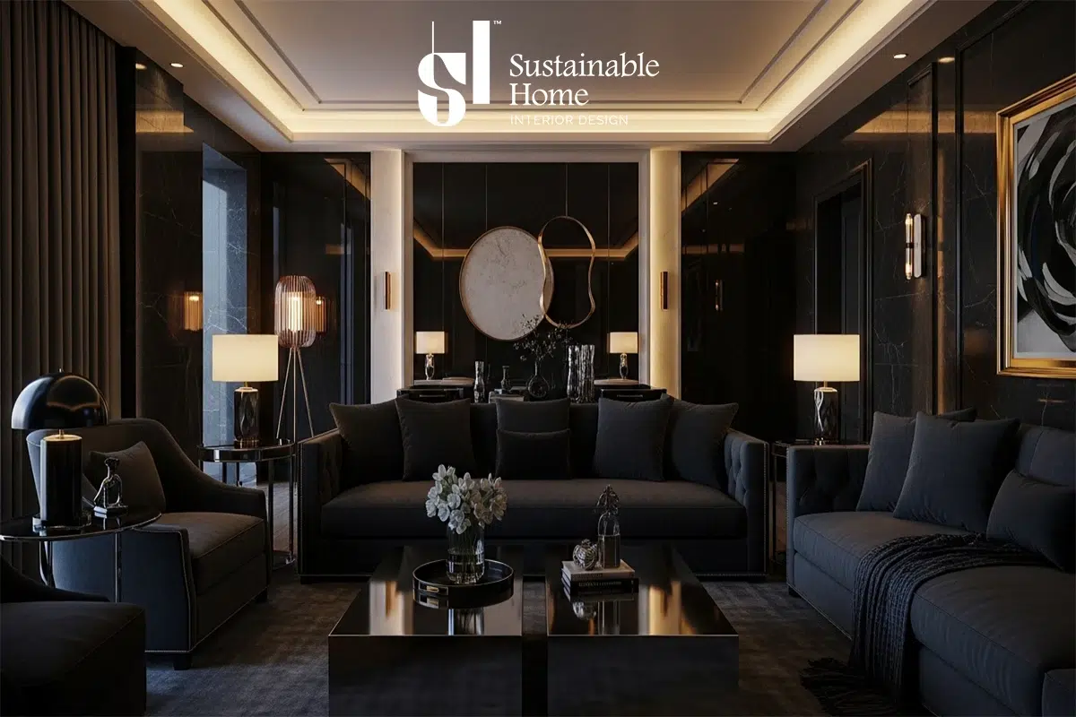 تصميم ديكور غرفة معيشة مودرن في السعودية 2026