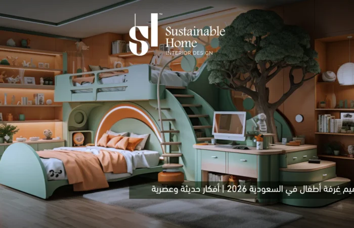 تصميم غرفة أطفال في السعودية 2026 | أفكار حديثة وعصرية