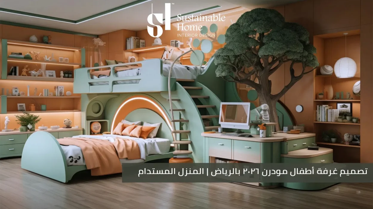 تصميم غرفة أطفال مودرن 2026 بالرياض المنزل المستدام