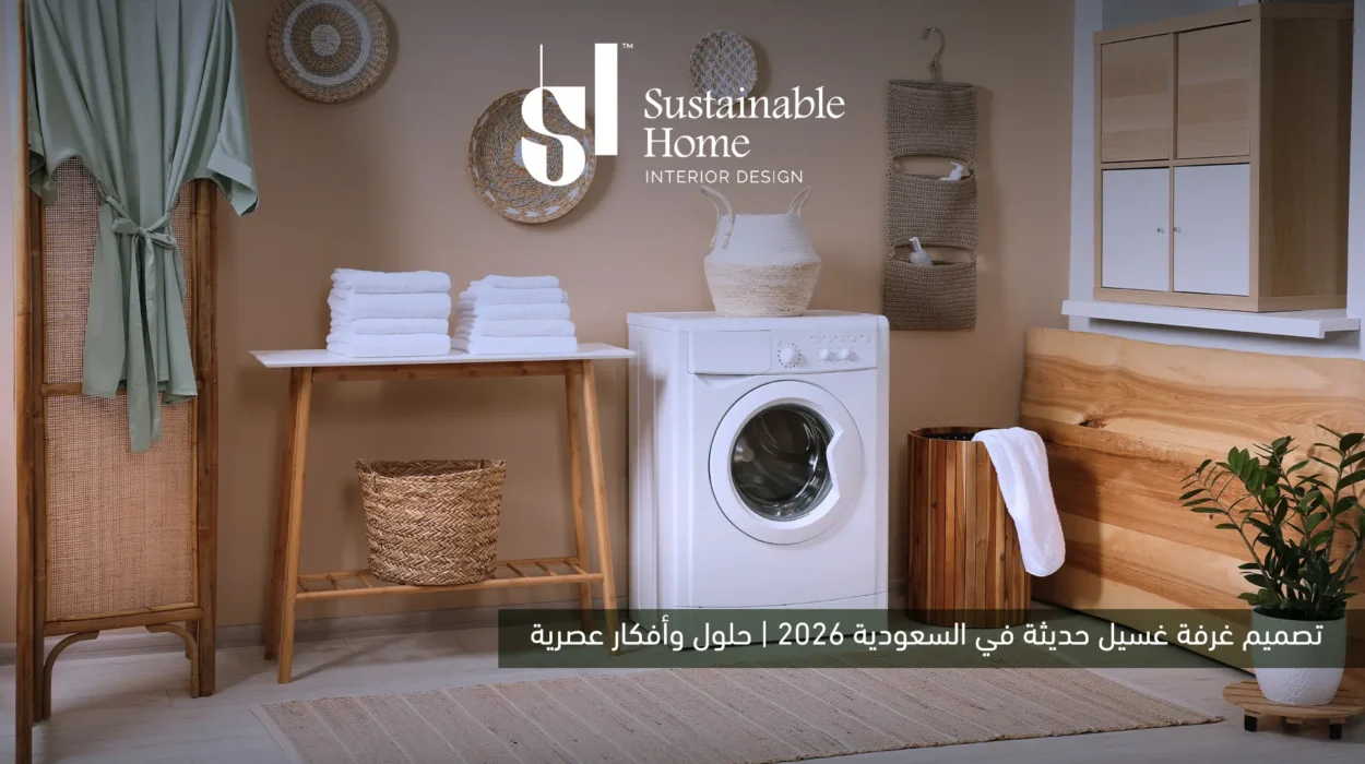 تصميم غرفة غسيل حديثة في السعودية 2026 | حلول وأفكار عصرية