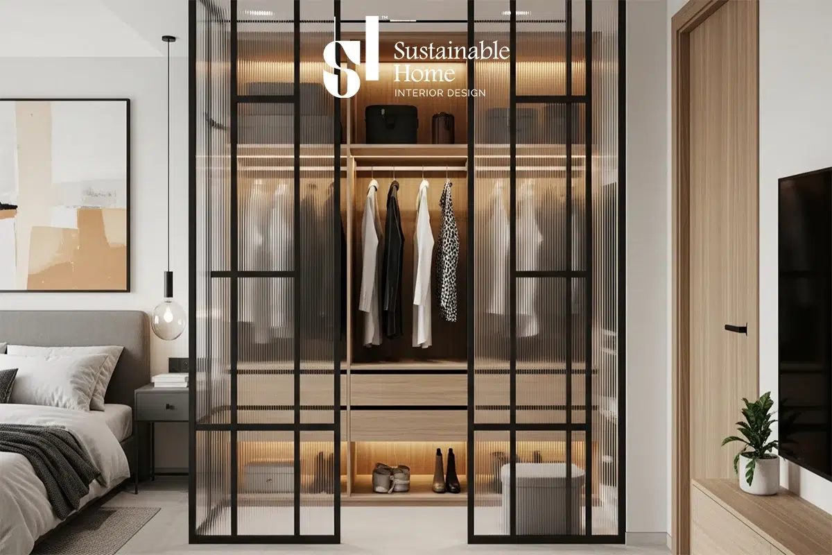 تصميم غرفة ملابس صغيرة في فيلا بالرياض 2026 