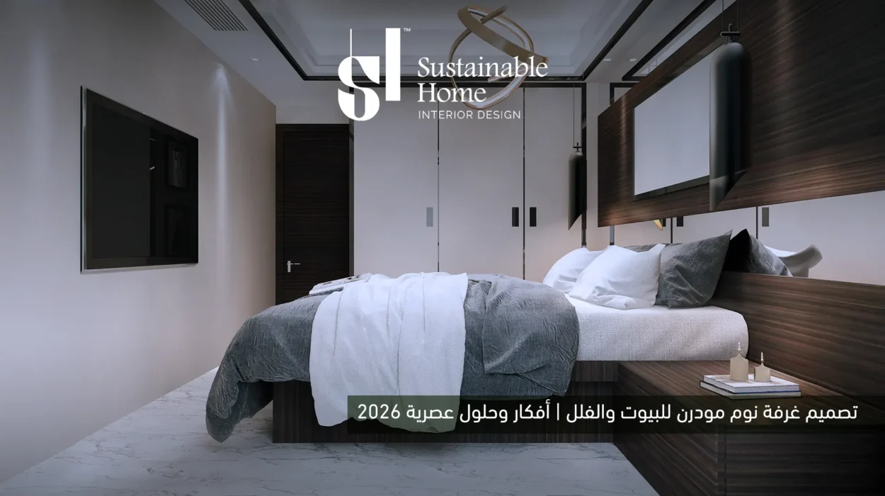 تصميم غرفة نوم مودرن للبيوت والفلل | أفكار وحلول عصرية 2026