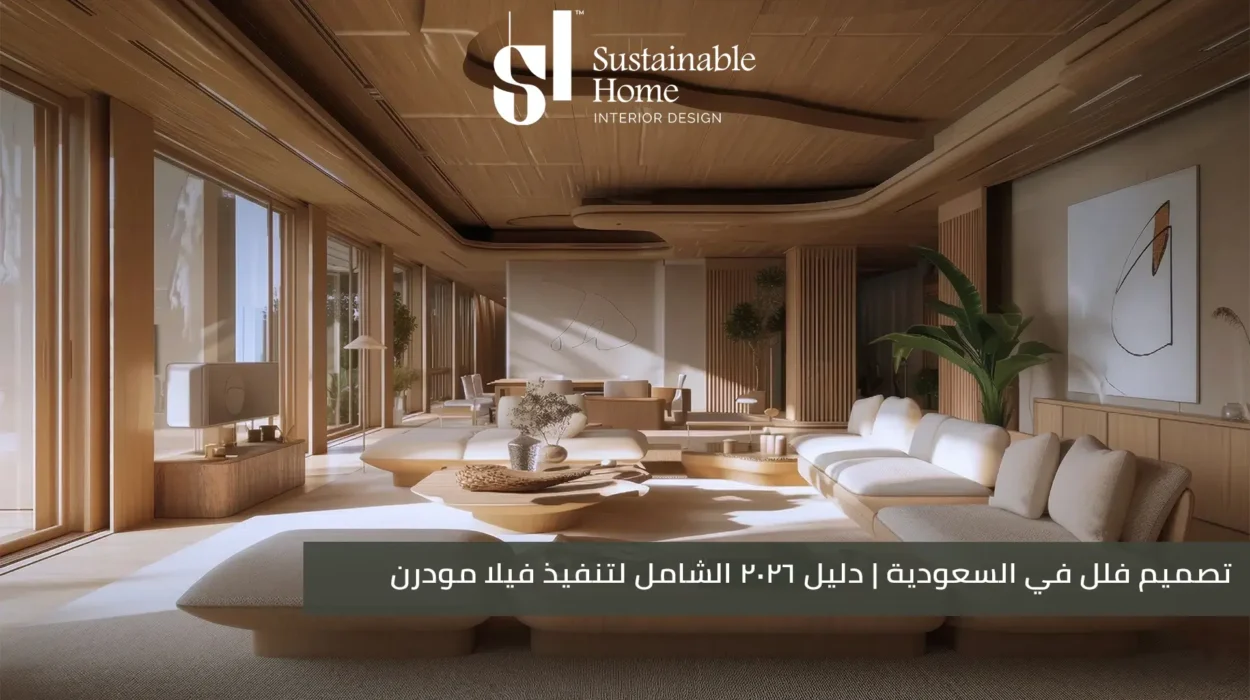 تصميم فلل في السعودية دليل 2026 الشامل لتنفيذ فيلا مودرن
