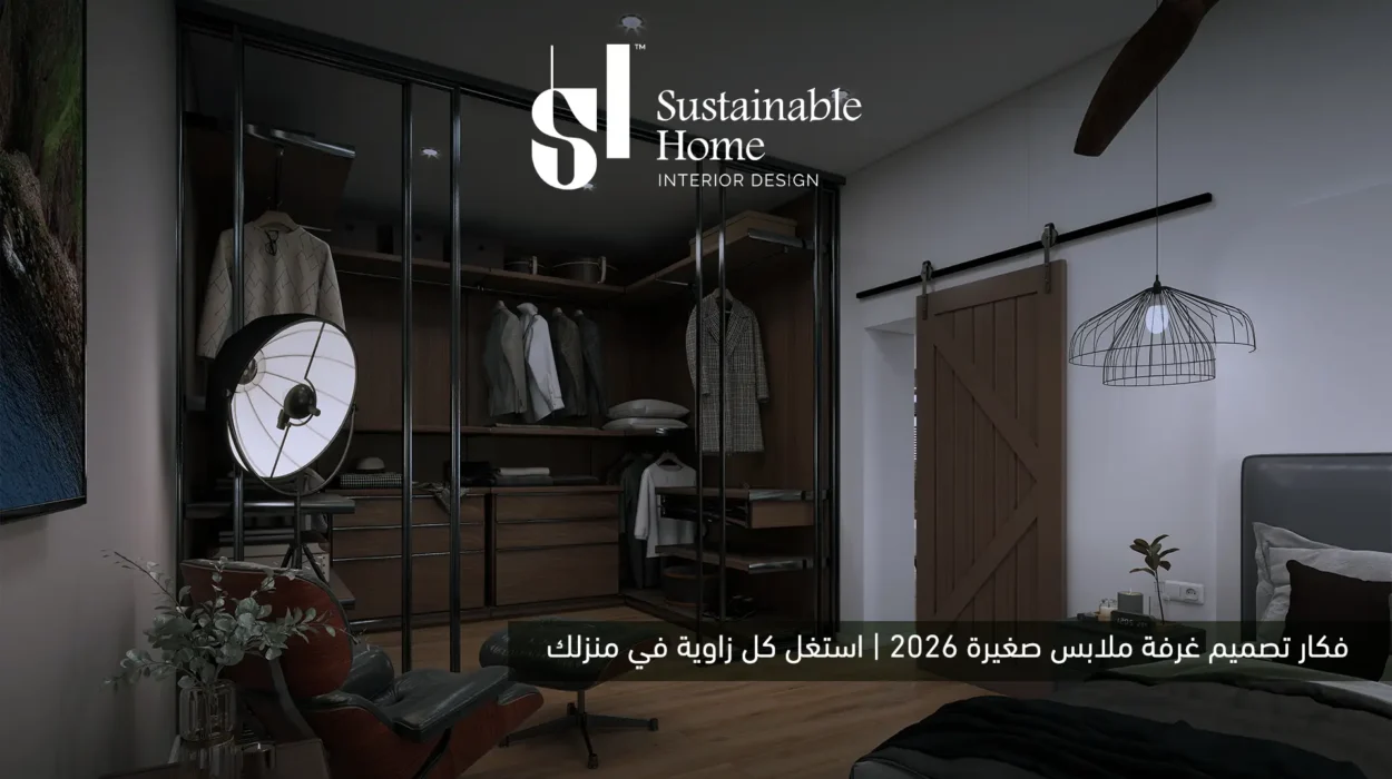 أفكار تصميم غرفة ملابس صغيرة 2026 | استغل كل زاوية في منزلك