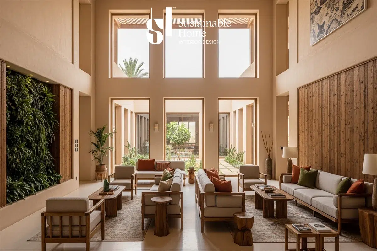 Beautiful and useful home interior in Saudi Arabia using eco-friendly ideas and smart materials 2026