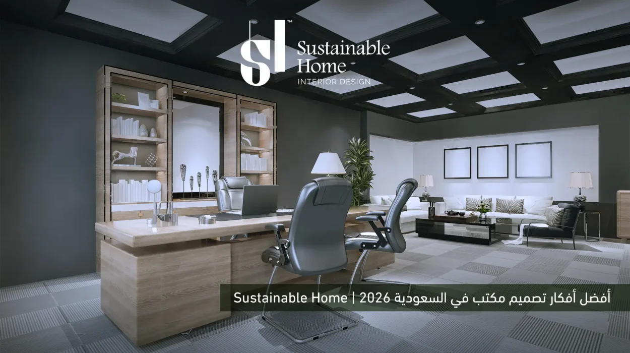 أفضل أفكار تصميم مكتب في السعودية 2026 | Sustainable Home
