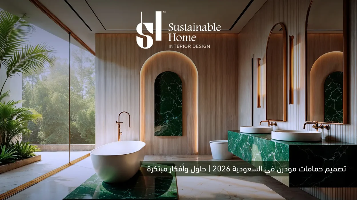 تصميم حمامات مودرن في السعودية 2026 | حلول وأفكار مبتكرة