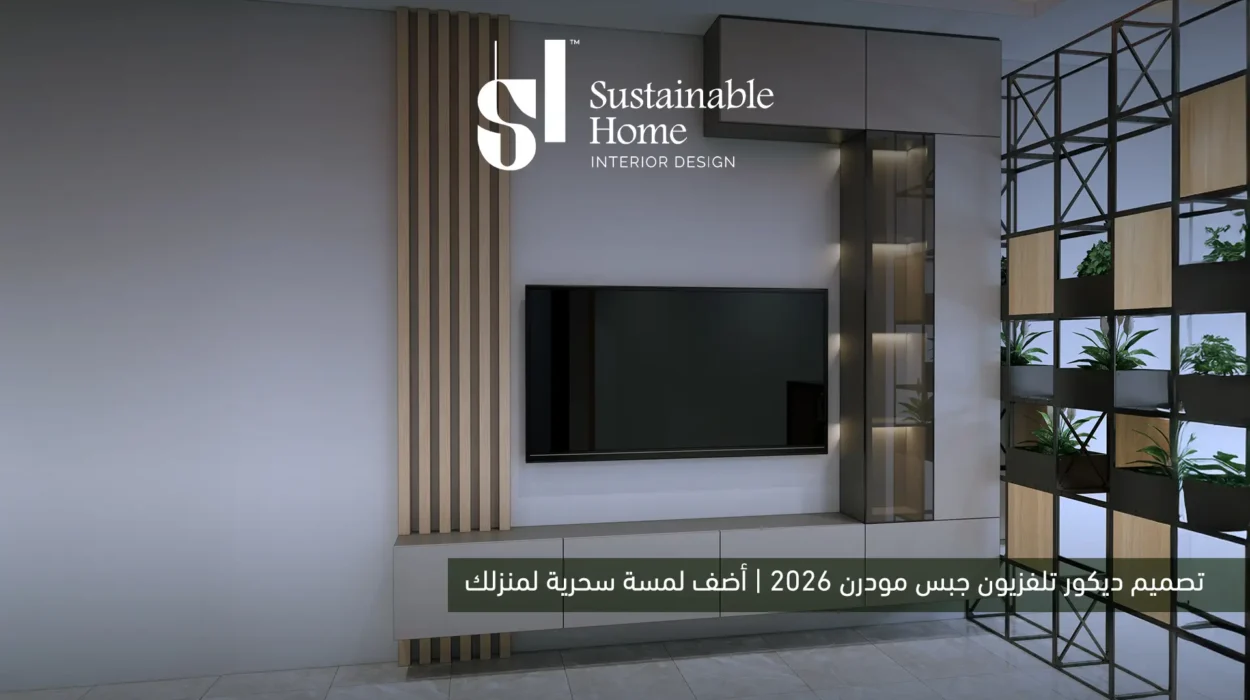 تصميم ديكور تلفزيون جبس مودرن 2026 | أضف لمسة سحرية لمنزلك 