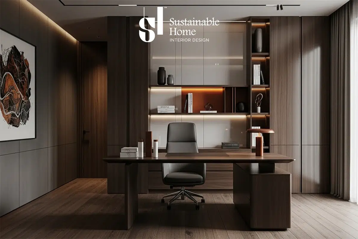 تصميم ديكورات مكاتب شركات مودرن في الرياض تعزز الهوية المؤسسية