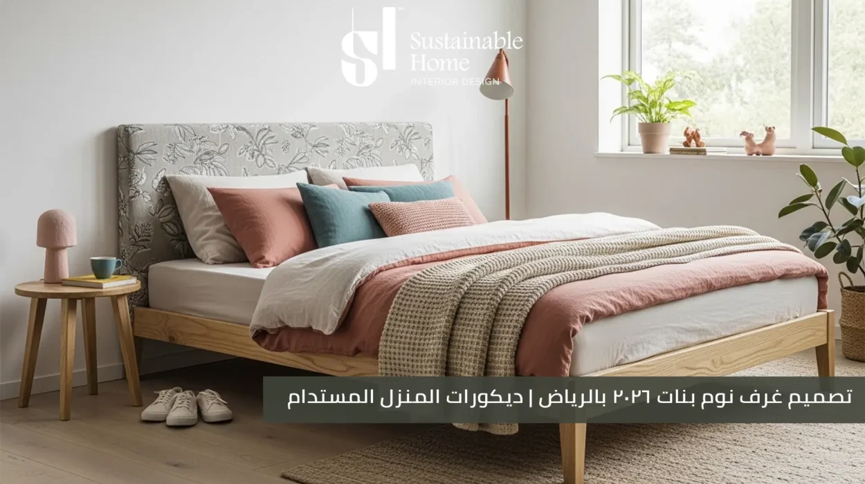 تصميم غرف نوم بنات 2026 بالرياض ديكورات المنزل المستدام