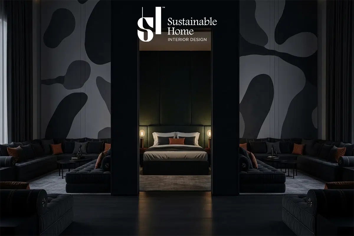 تصميم مجلس نيو كلاسيك فخم لفيلا في الرياض بتوقيع المنزل المستدام