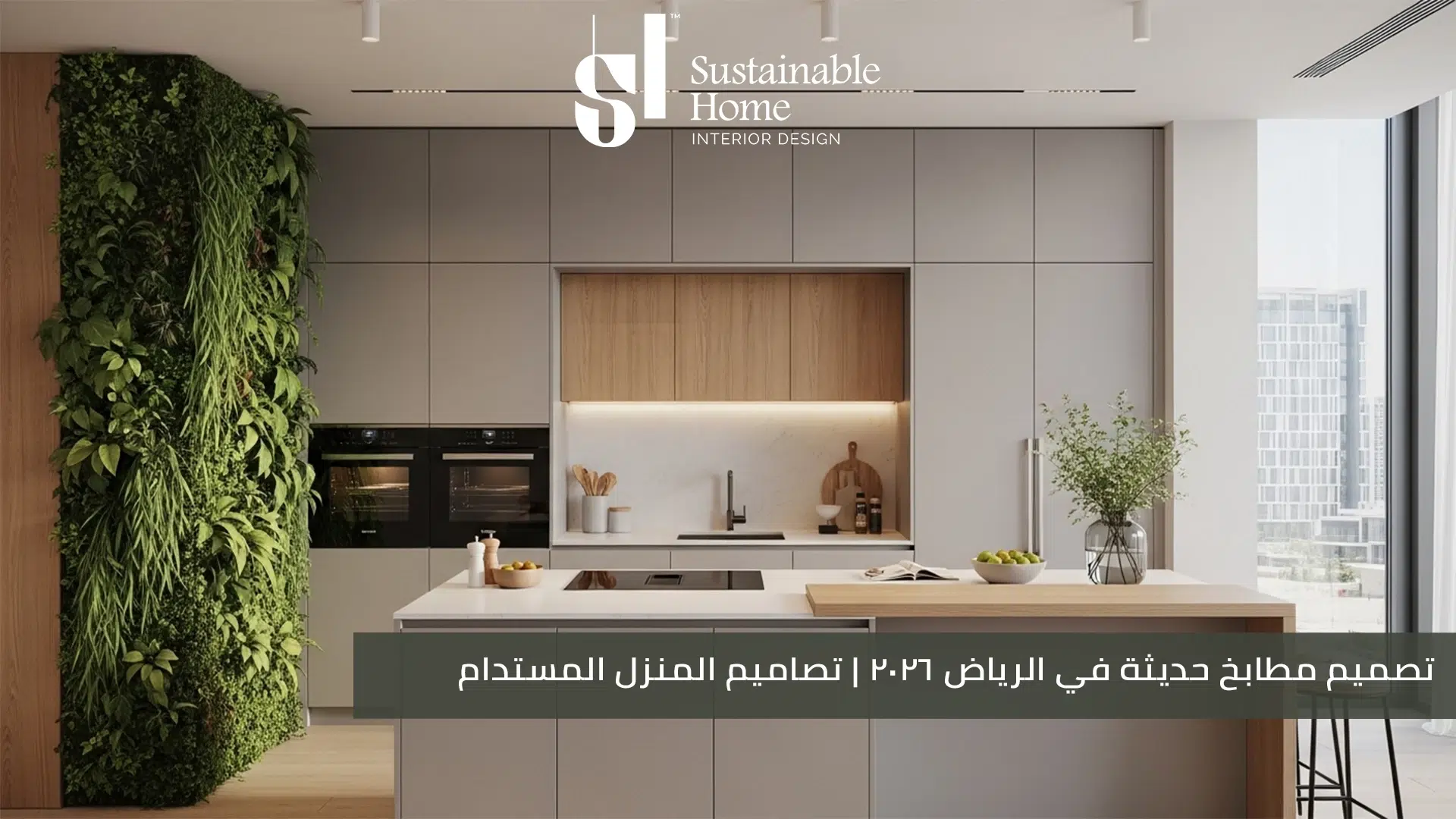 تصميم مطابخ حديثة في الرياض 2026 تصاميم المنزل المستدام