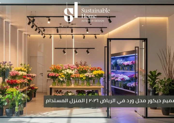 أفضل تصميم ديكور محل ورد في الرياض 2026 المنزل المستدام