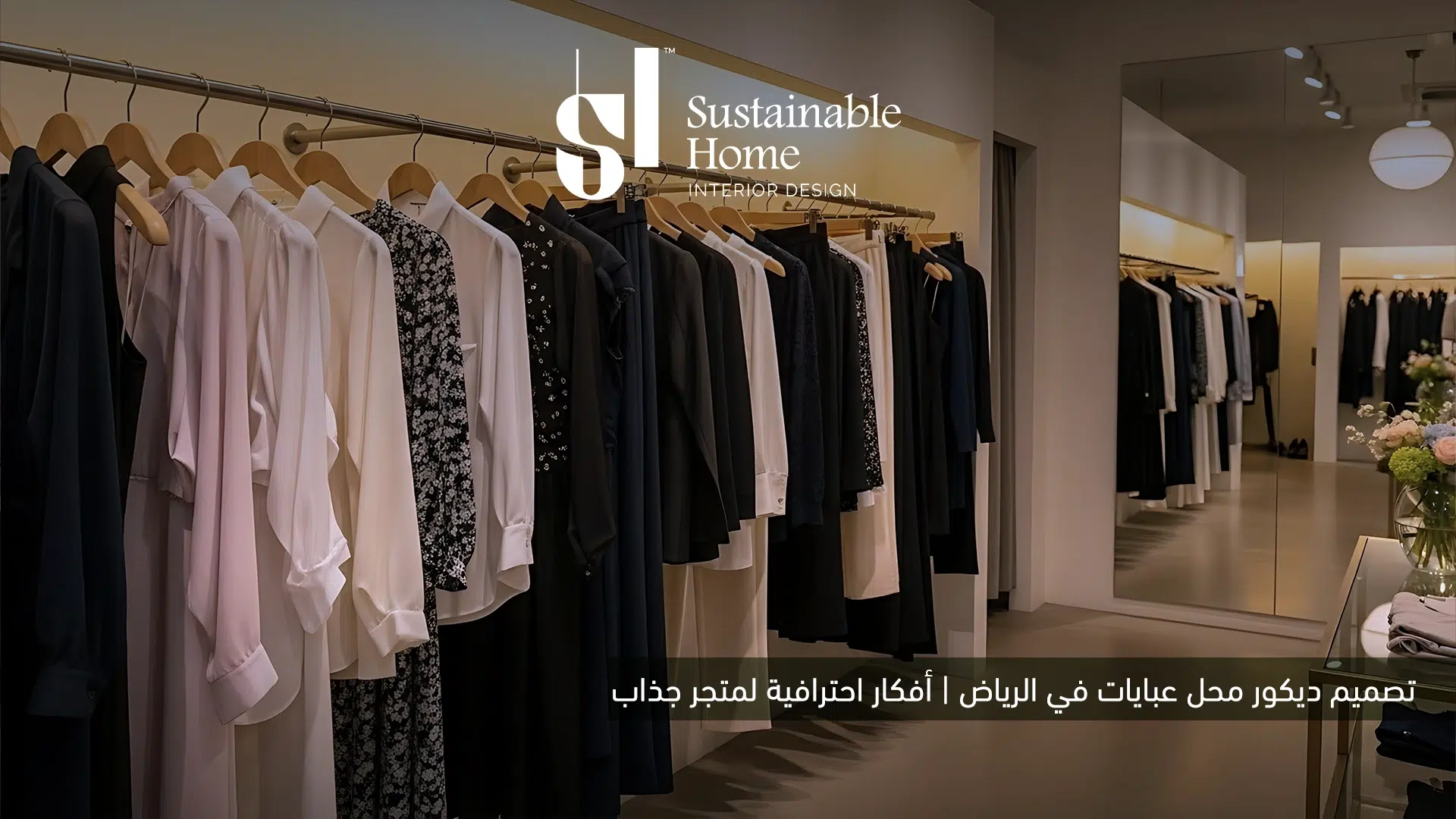 تصميم ديكور محل عبايات في الرياض | أفكار احترافية لمتجر جذاب