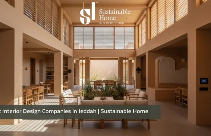 Best Interior Design Companies in Jeddah 2026 Sustainable Home