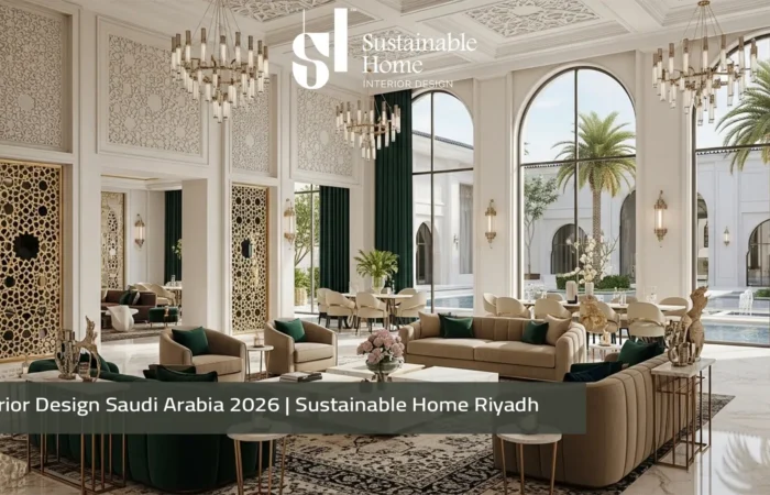 Interior Design Saudi Arabia 2026 Sustainable Home Riyadh