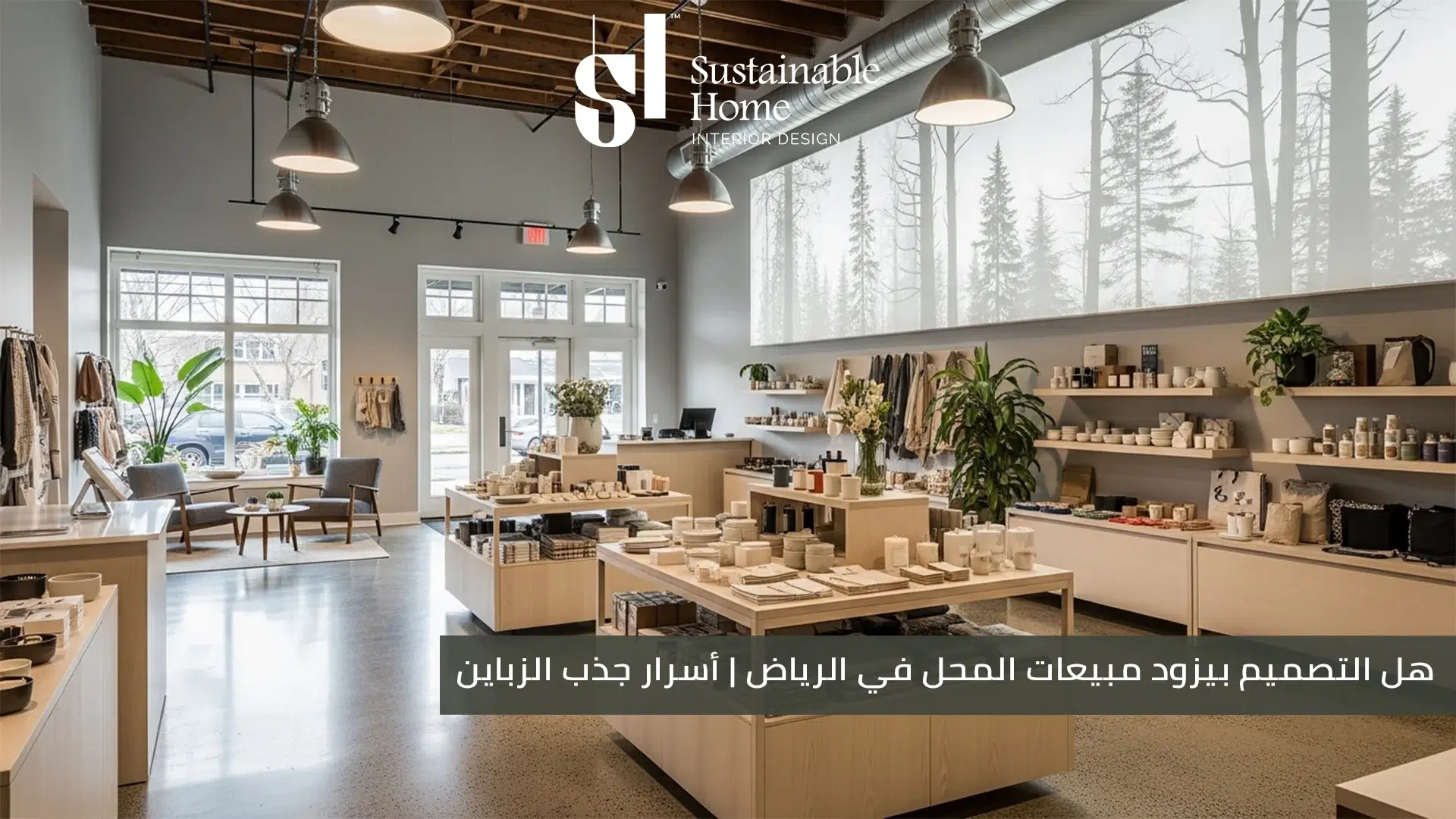 هل التصميم بيزود مبيعات المحل في الرياض أسرار جذب الزباين